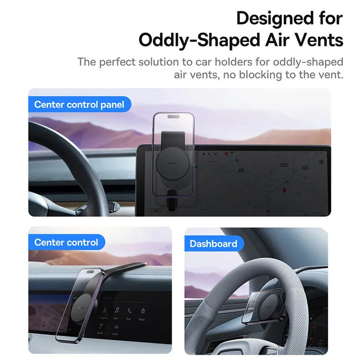 Magnetic & Foldable Car Phone Holder