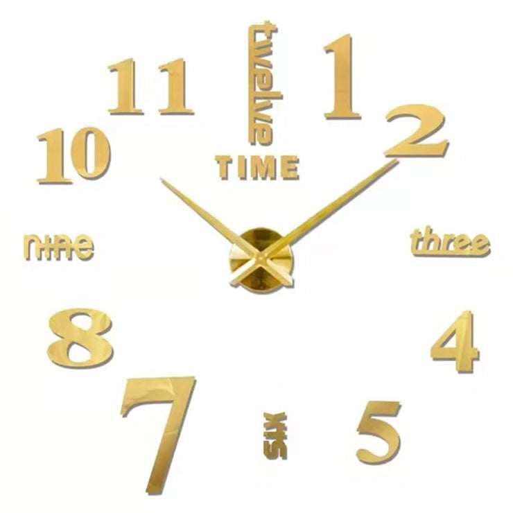 Modern Wall Clock - HOW DO I BUY THIS 018 Gold / 2D Diameter 40-50CM