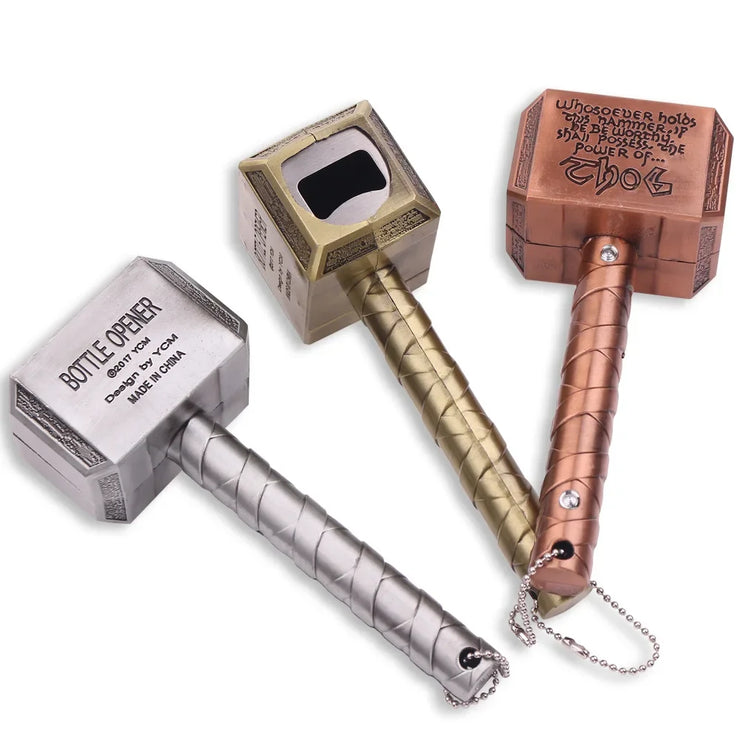 Multifunction Hammer Thor Shaped Bottle Opener.