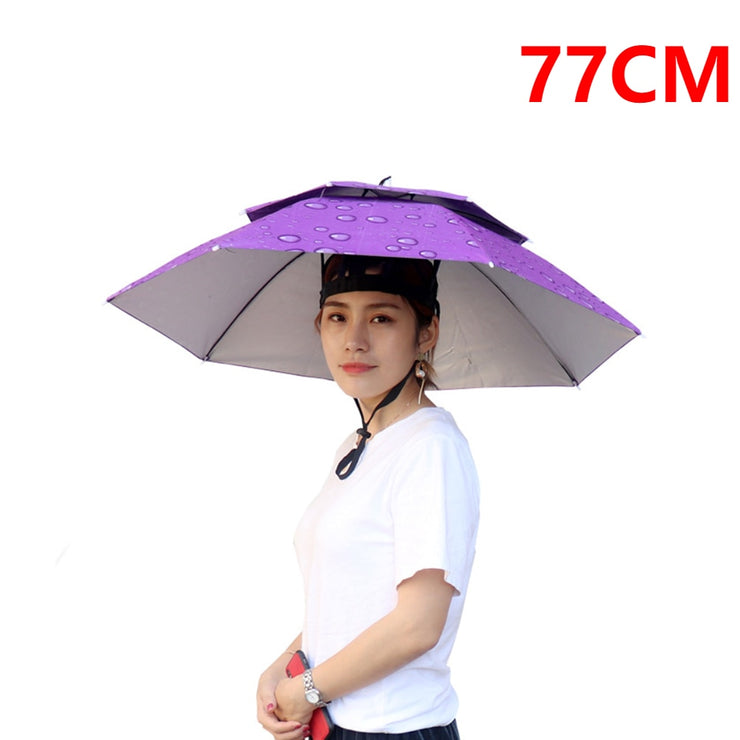 Headwear Cap Umbrella