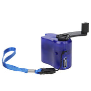Hand Operated USB Charger - HOW DO I BUY THIS Blue