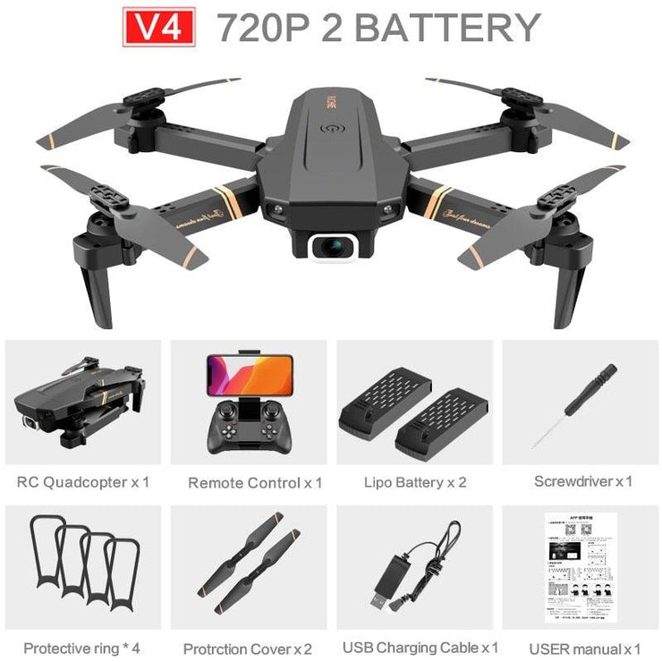 4K HD Folding Drone - HOW DO I BUY THIS 720P (2 Battery) / Hit Modern