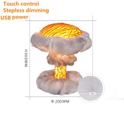 Mushroom Cloud Night Lamp - Hit Modern