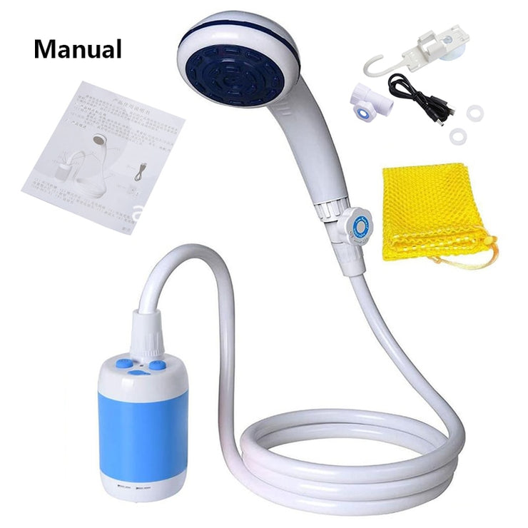 Portable Electric Shower - HOW DO I BUY THIS Blue