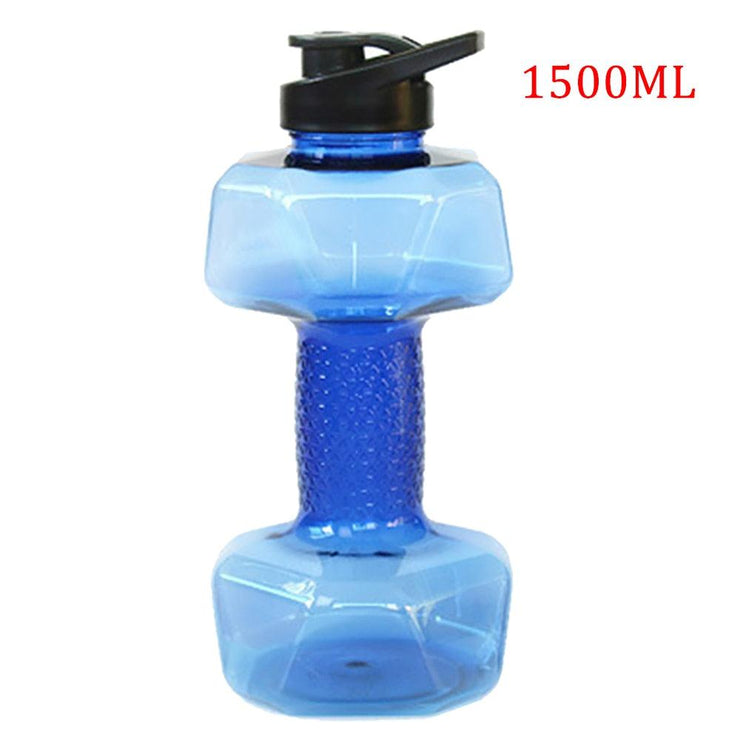 HM Dumbbell Water Bottle - HOW DO I BUY THIS blue-1500ML / CN