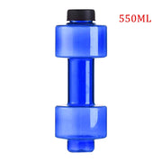 HM Dumbbell Water Bottle - HOW DO I BUY THIS blue-550ML / CN