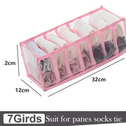 Wardrobe Organizer - HOW DO I BUY THIS Pink 7 grids