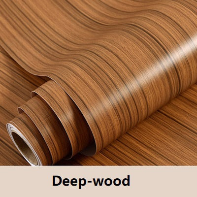 Waterproof Wood Sticker - HOW DO I BUY THIS Deep wood / 40cm x 1m (1.3 x 3.28 ft)
