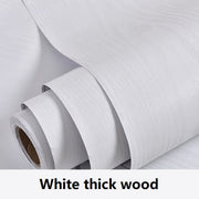 Waterproof Wood Sticker - HOW DO I BUY THIS White thick wood / 40cm x 1m (1.3 x 3.28 ft)