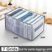 Wardrobe Organizer - HOW DO I BUY THIS Grey 7 grids jeans