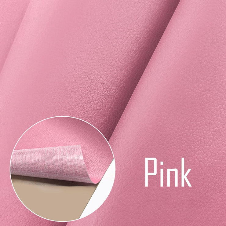 Self Adhesive Leather - HOW DO I BUY THIS Pink / 35x50cm