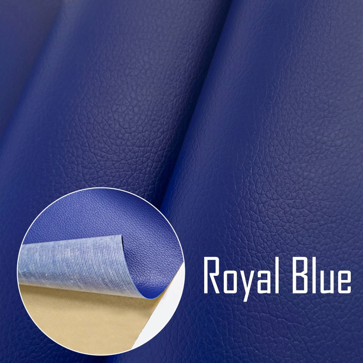 Self Adhesive Leather - HOW DO I BUY THIS Royal Blue / 35x50cm