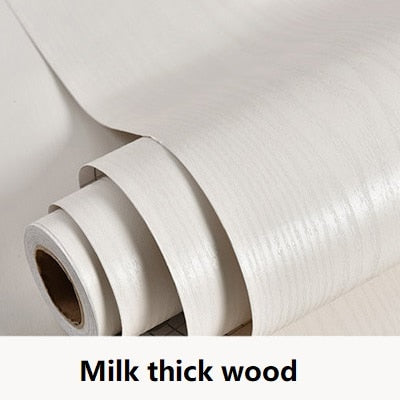 Waterproof Wood Sticker - HOW DO I BUY THIS Milk thick wood / 40cm x 1m (1.3 x 3.28 ft)