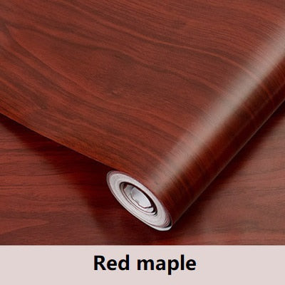 Waterproof Wood Sticker - HOW DO I BUY THIS Red maple / 40cm x 1m (1.3 x 3.28 ft)