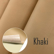 Self Adhesive Leather - HOW DO I BUY THIS Khaki / 35x50cm