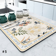 Kitchen Drain Mat - HOW DO I BUY THIS 30x40CM / Flowers