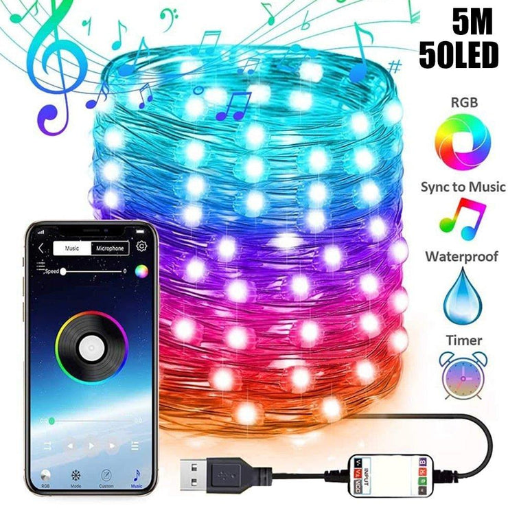 App Control Fairy Lights for Christmas Tree Decoration - HOW DO I BUY THIS 5M 50 LEDs String