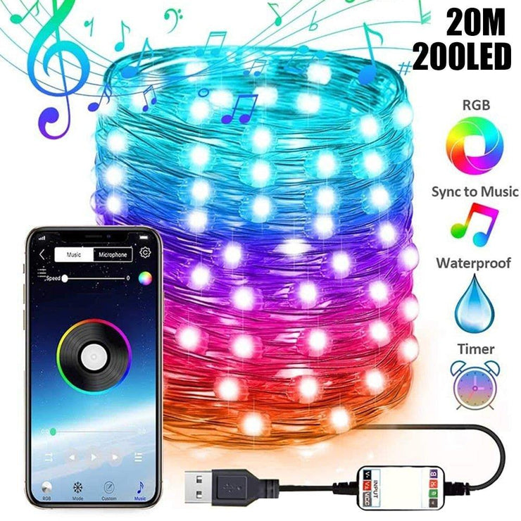App Control Fairy Lights for Christmas Tree Decoration - HOW DO I BUY THIS 20M 200 LEDs String