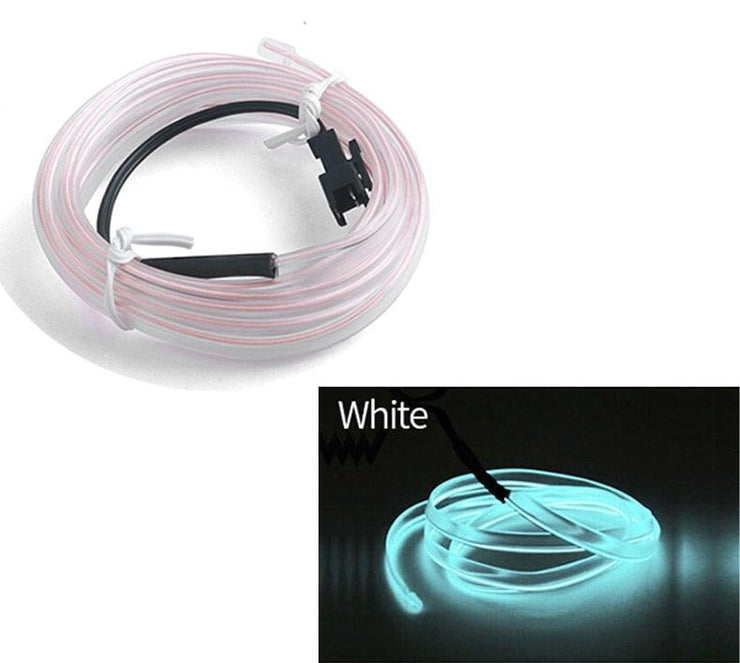 Car Interior Neon Lights - HOW DO I BUY THIS White / 5M / Wiring Drive