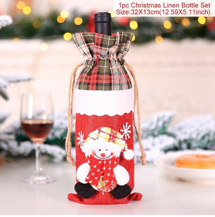 Christmas Bottle Cover - HOW DO I BUY THIS Style 14