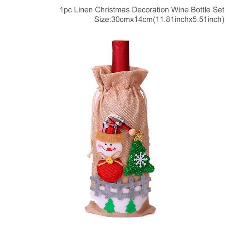Christmas Bottle Cover - HOW DO I BUY THIS Style 33