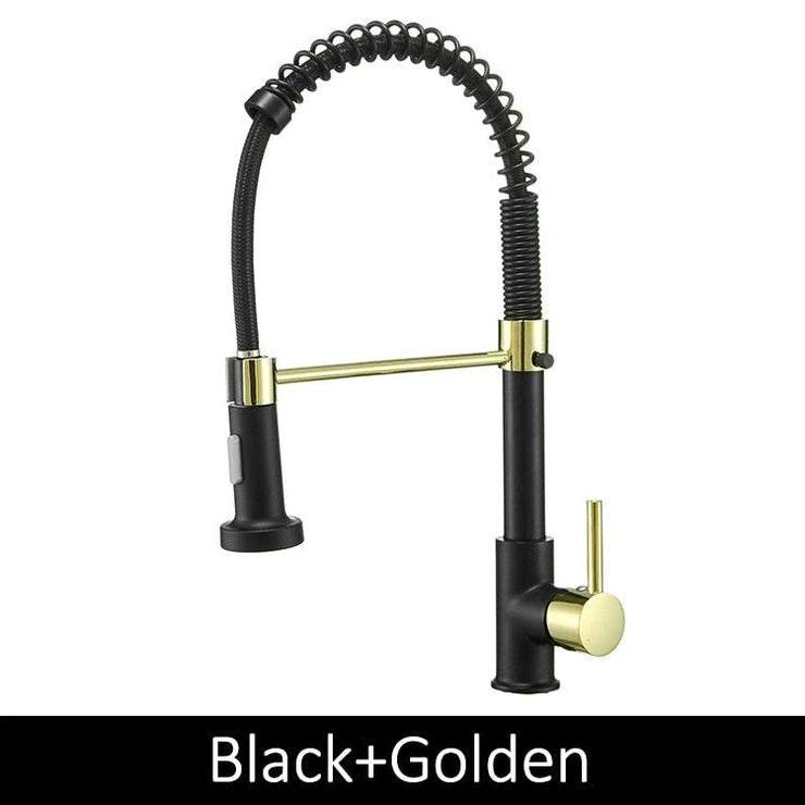 Deck Mounted Kitchen Faucet - HOW DO I BUY THIS Black & Gold