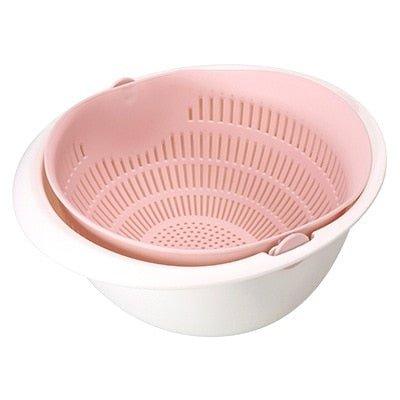 Double Drain Basket Bowl - HOW DO I BUY THIS pink