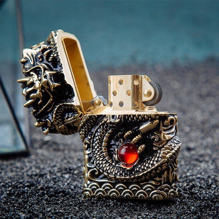 Dragon Carving Lighter - HOW DO I BUY THIS Style E