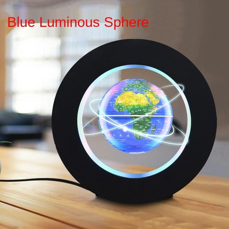 Floating Globe - HOW DO I BUY THIS EU plug / Blue Glowing Ball