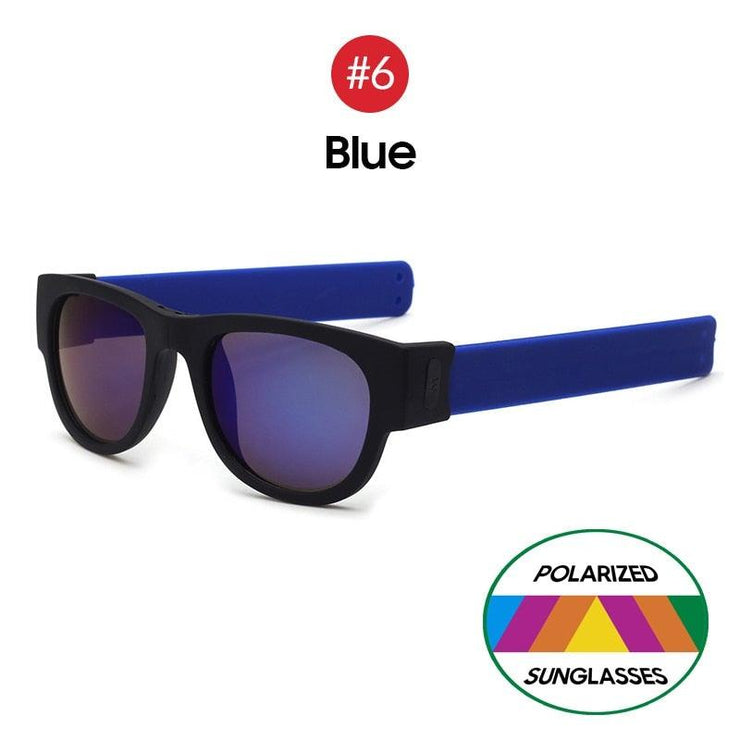 Folding Sunglasses - HOW DO I BUY THIS 6 Blue / WITH BOX