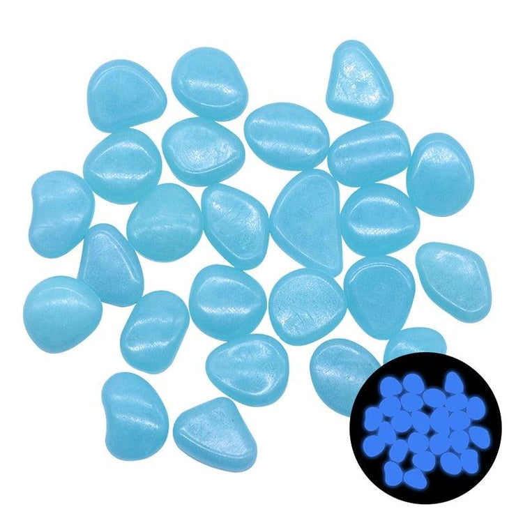Garden Luminous Stones - HOW DO I BUY THIS 25pcs / Blue