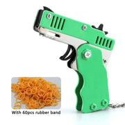 Rubber Band Gun - HOW DO I BUY THIS 60 bands / Green