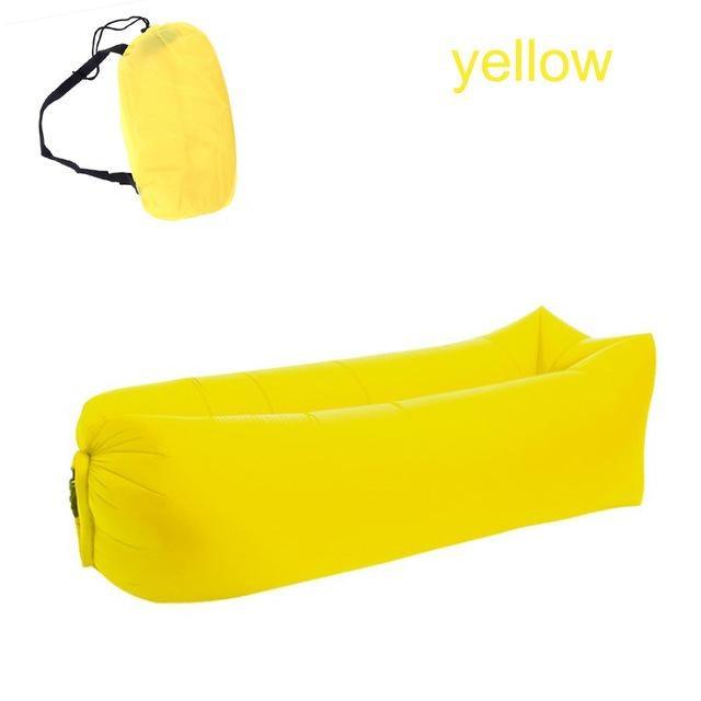 Inflatable Sofa - HOW DO I BUY THIS Yellow