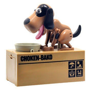 Little Dog Piggy Bank - HOW DO I BUY THIS Brown