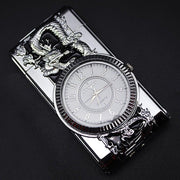 Luxurious Lighter Watch - HOW DO I BUY THIS Silver Dragon