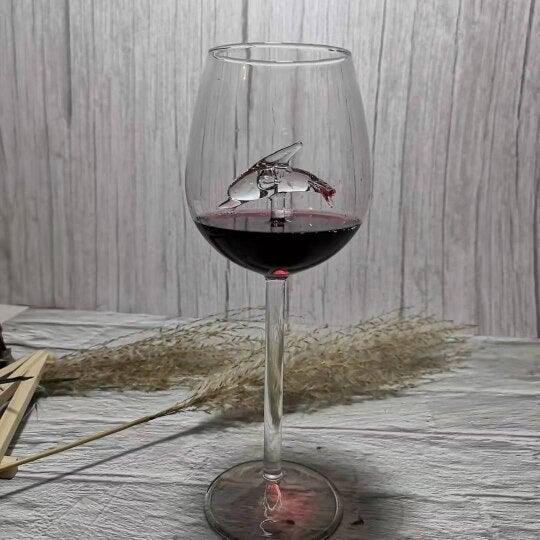 Shark Wine Glass - HOW DO I BUY THIS Dolphin