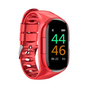 Smart Watch With Bluetooth Earphone - HOW DO I BUY THIS Red / Hit Modern