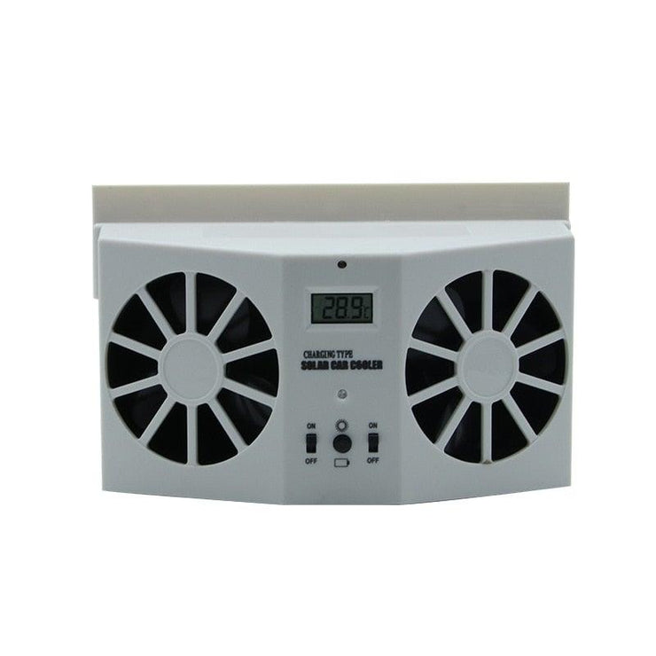 Solar Powered Car Exhaust Fan - HOW DO I BUY THIS White