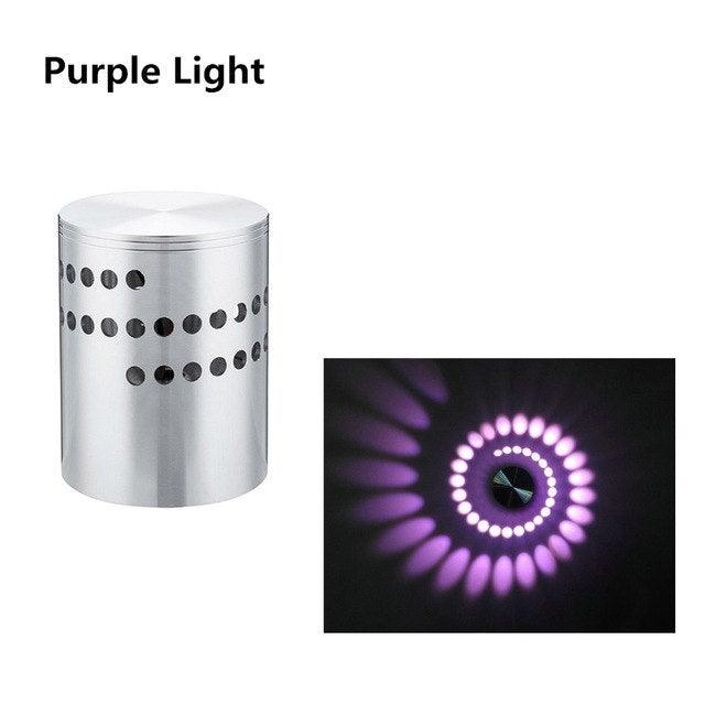 Spiral Effect Wall Light - HOW DO I BUY THIS Purple