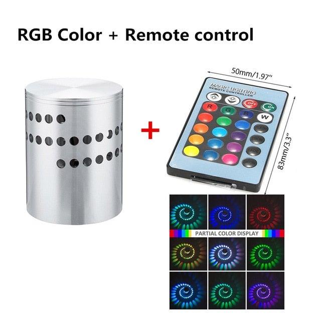 Spiral Effect Wall Light - HOW DO I BUY THIS RGB With Remote